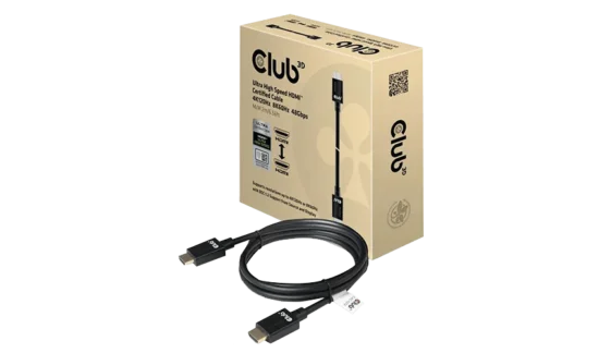 Club3D Ultra High Speed HDMI 2.1 kabel 2 meter