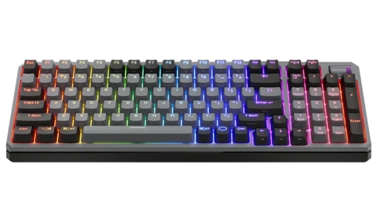 Cooler Master MK770 - Zwart/Grijs - Kailh Box V2 Red - Afbeelding 2