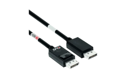 Club3D DisplayPort 2.1 DP80 kabel 1.6 meter - Afbeelding 3